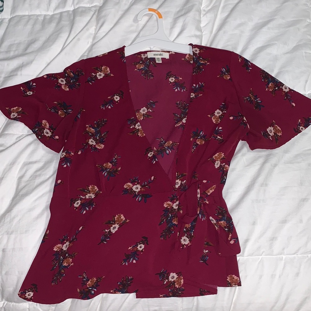 Floral blouse 🌺